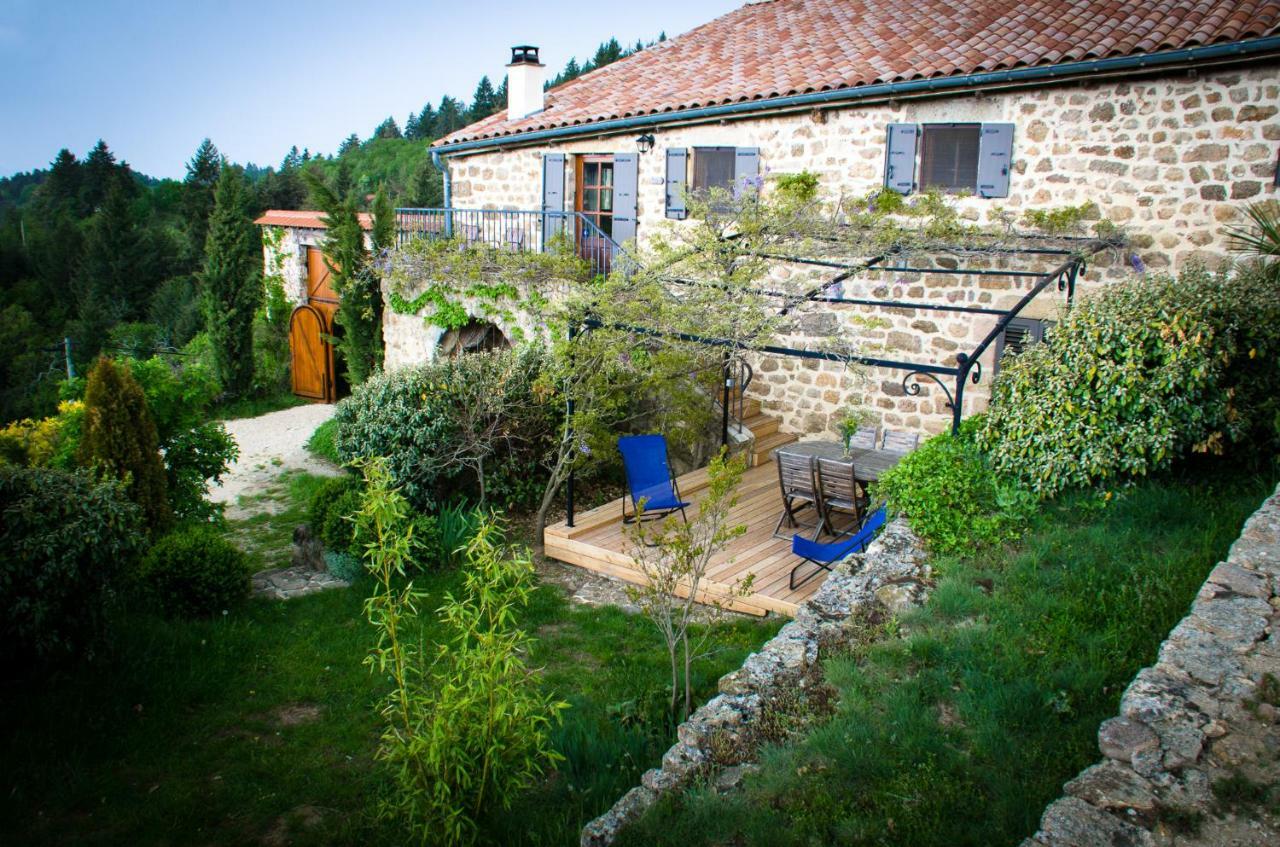 Le Petit Rias Gîte Soleil Saint Maurice en Chalencon Exterior foto