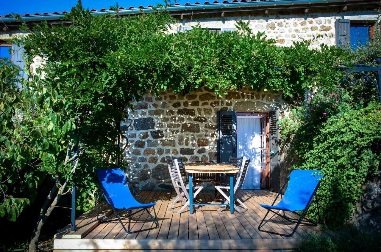 Le Petit Rias Gîte Soleil Saint Maurice en Chalencon Exterior foto